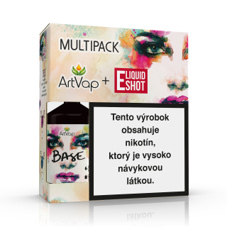 ArtVap Multipack 500 ml 30PG/70VG 6 mg/ml