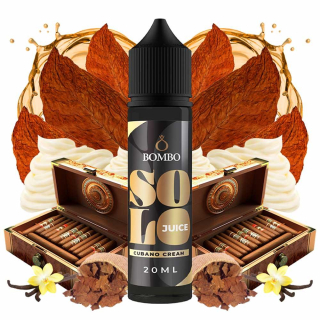 BOMBO SOLO JUICE - CUBANO CREAM 20ML/60ML FLAVORSHOT