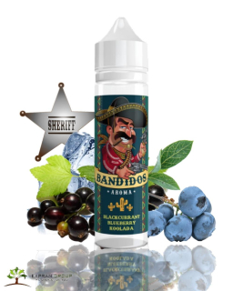 10 ml Bandidos - Blackcurrant Blueberry Koolada (Shake & Vape)